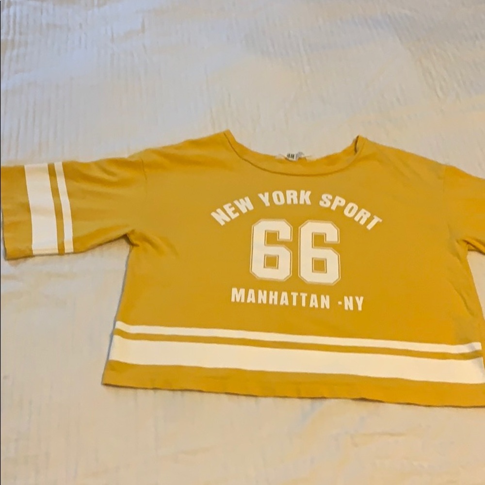 Crop t-shirt H&M